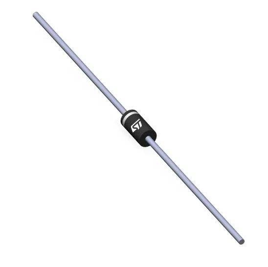 STMicroelectronics 20 V 1 A Schottky Rectifier Schottky 2-Pin DO-41