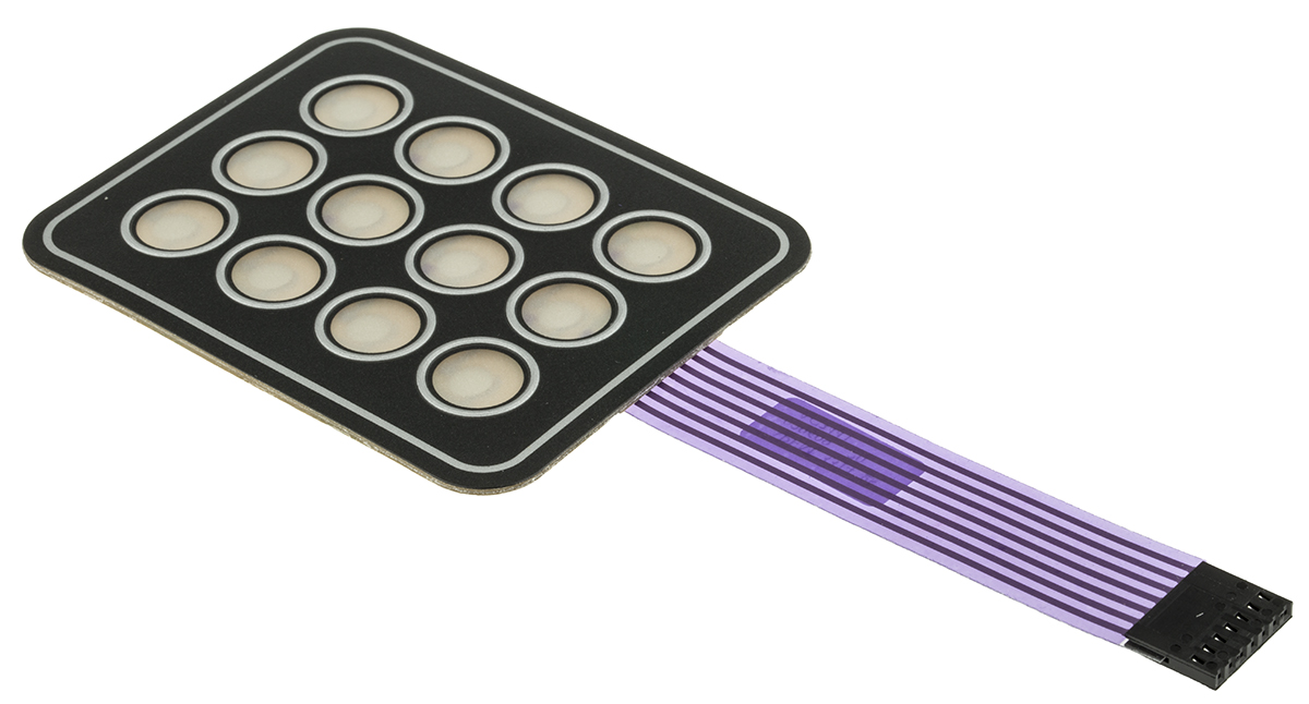 APEM 12 Key Membrane Keypad