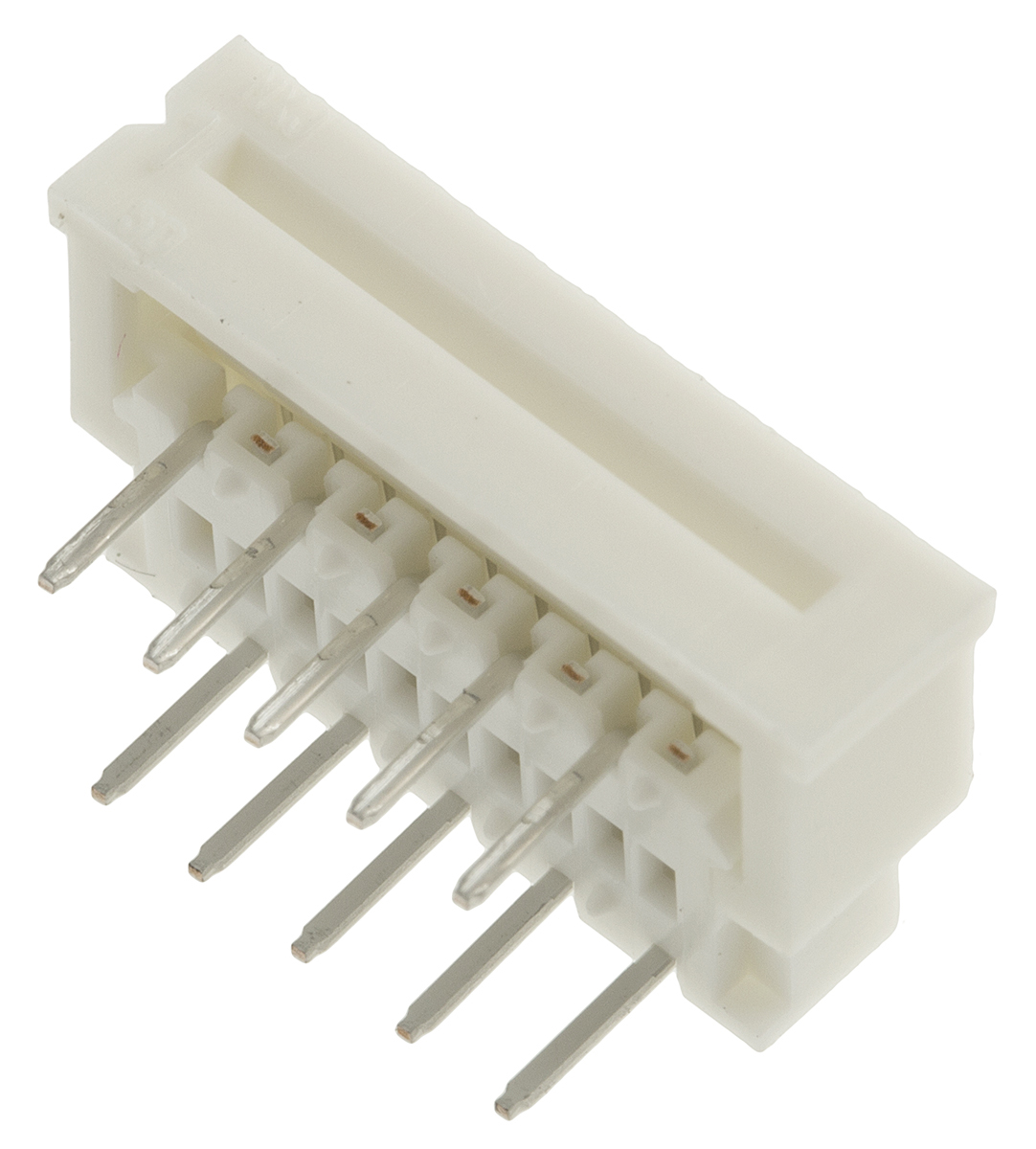 Molex, FFC/FPC THROUGH HOLE, 5597 1.25mm Pitch 10 Way Right Angle Female FPC Connector, ZIF Top Contact