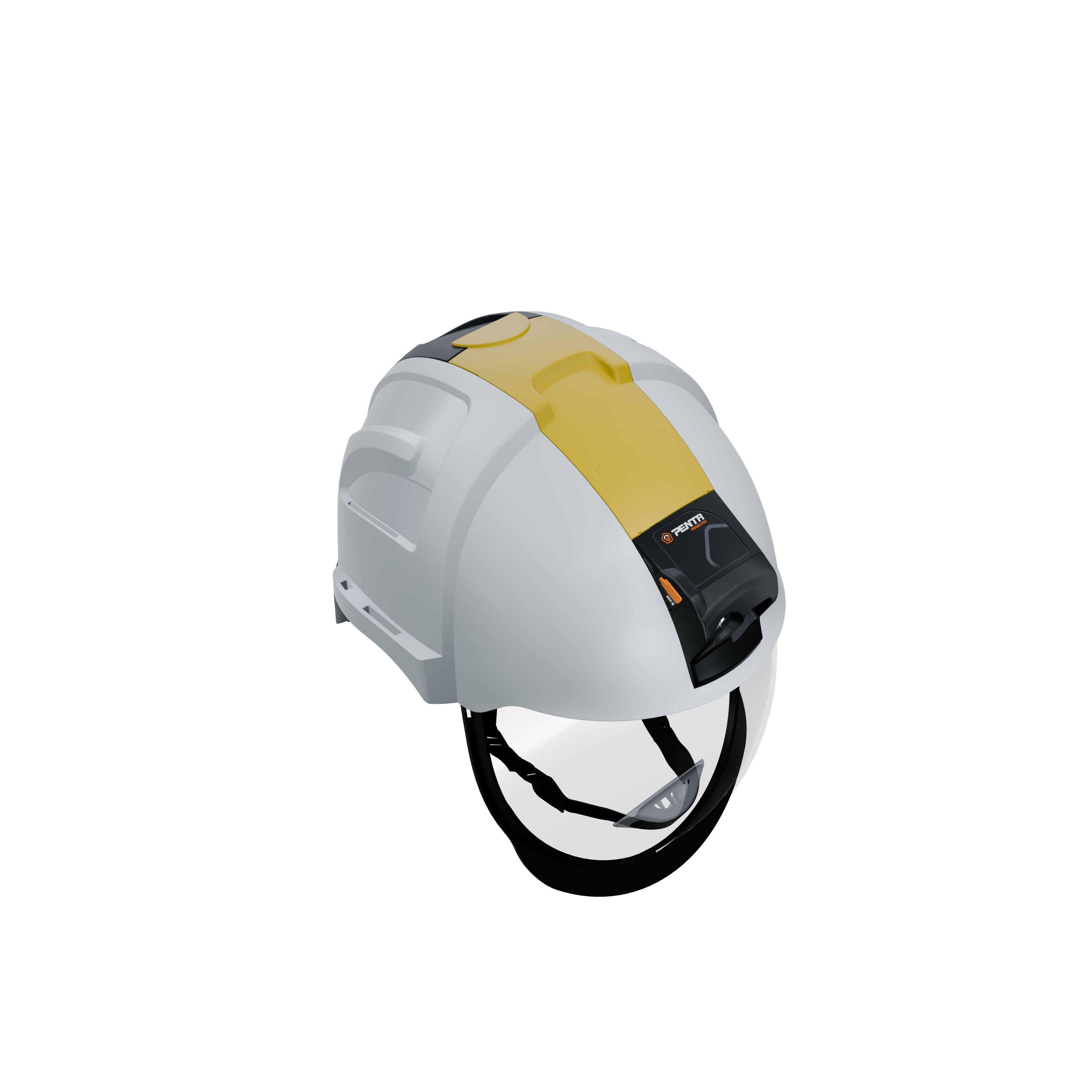 Penta ABS Black, Yellow Hard Hat Light, Penta Helmets
