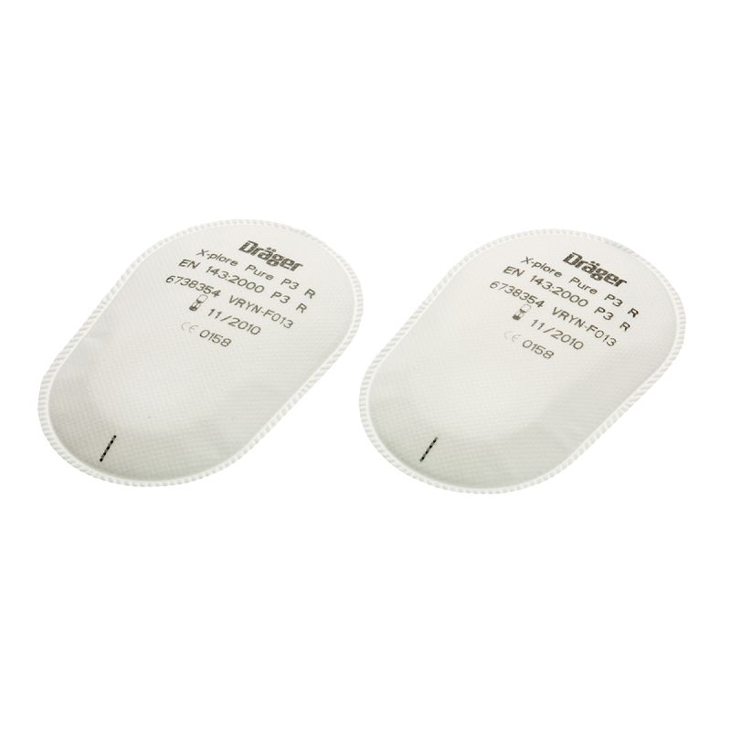 Filter DRAEGER Dust for use with Draeger X-plore Bayonet Half Masks 3300 &amp; 3500, Full Face Mask 5500 6738354