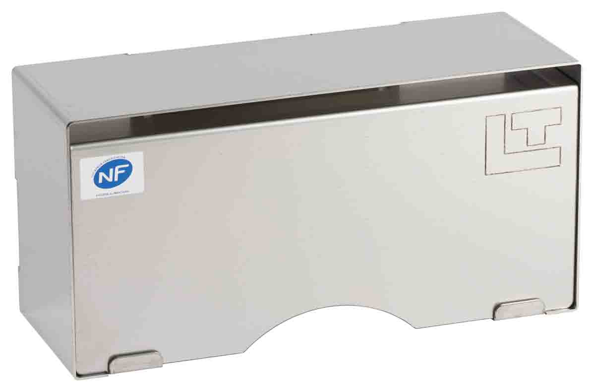 Louis Tellier Grey Hair Net Dispenser, 146 mm x 105mm x 295 mm