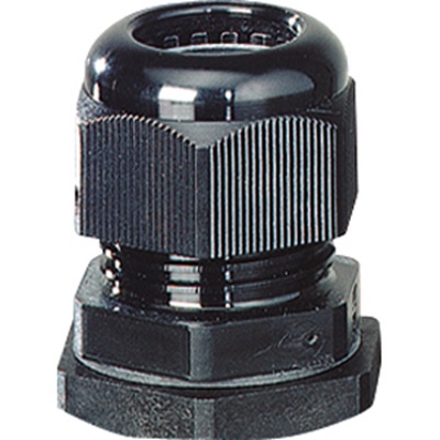 HENSEL ASS Series Black Polyamide Cable Gland, M63 Thread, 20mm min., 48mm max., IP66, IP67, IP69 (IP69K)
