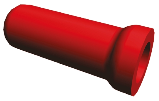 TE Connectivity Spare Wire Cap Splice Connector, Red, Insulated, Tin