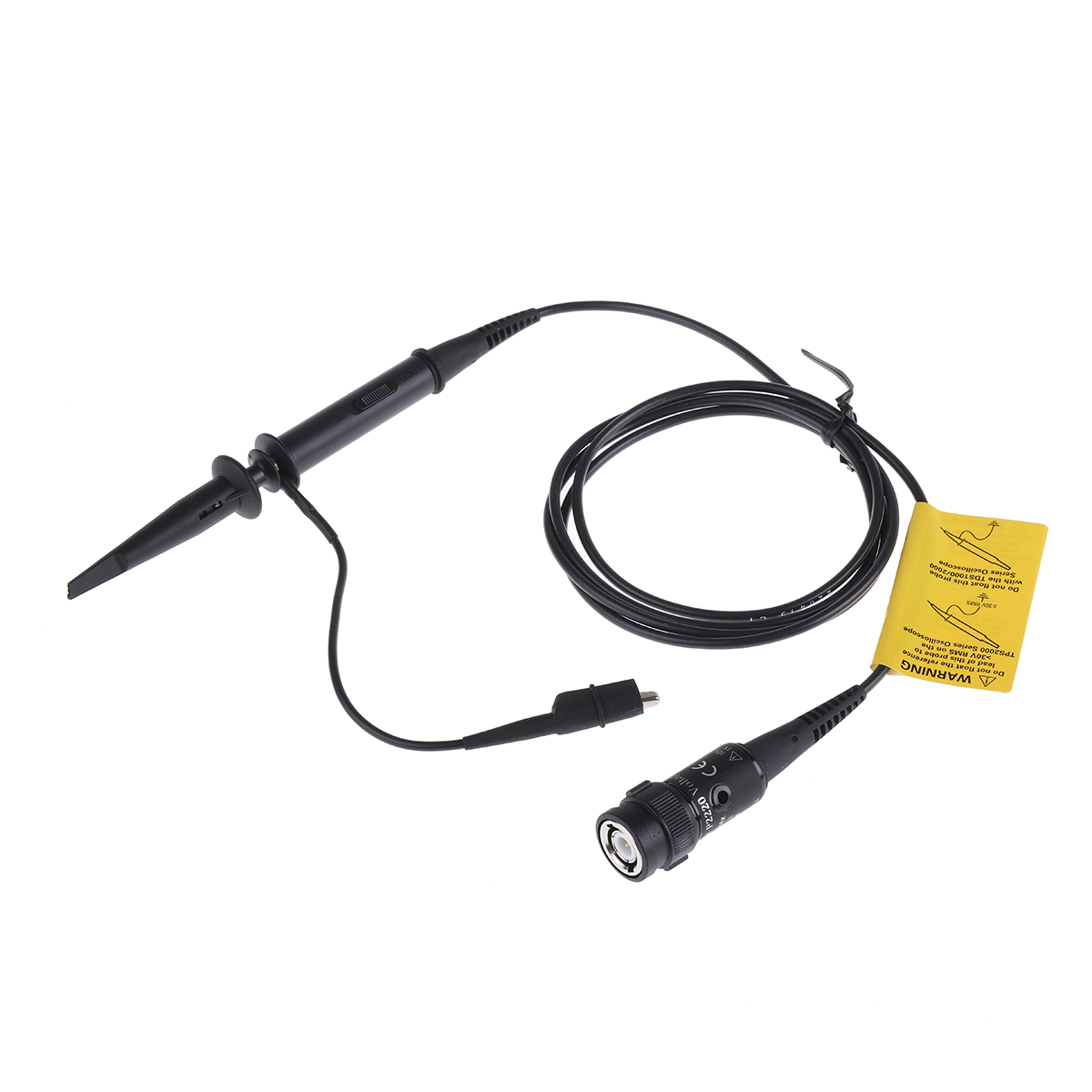 Tektronix TPS2000 Series P2220 Oscilloscope Probe, Voltage Type, 200MHz, 1:1, 1:10