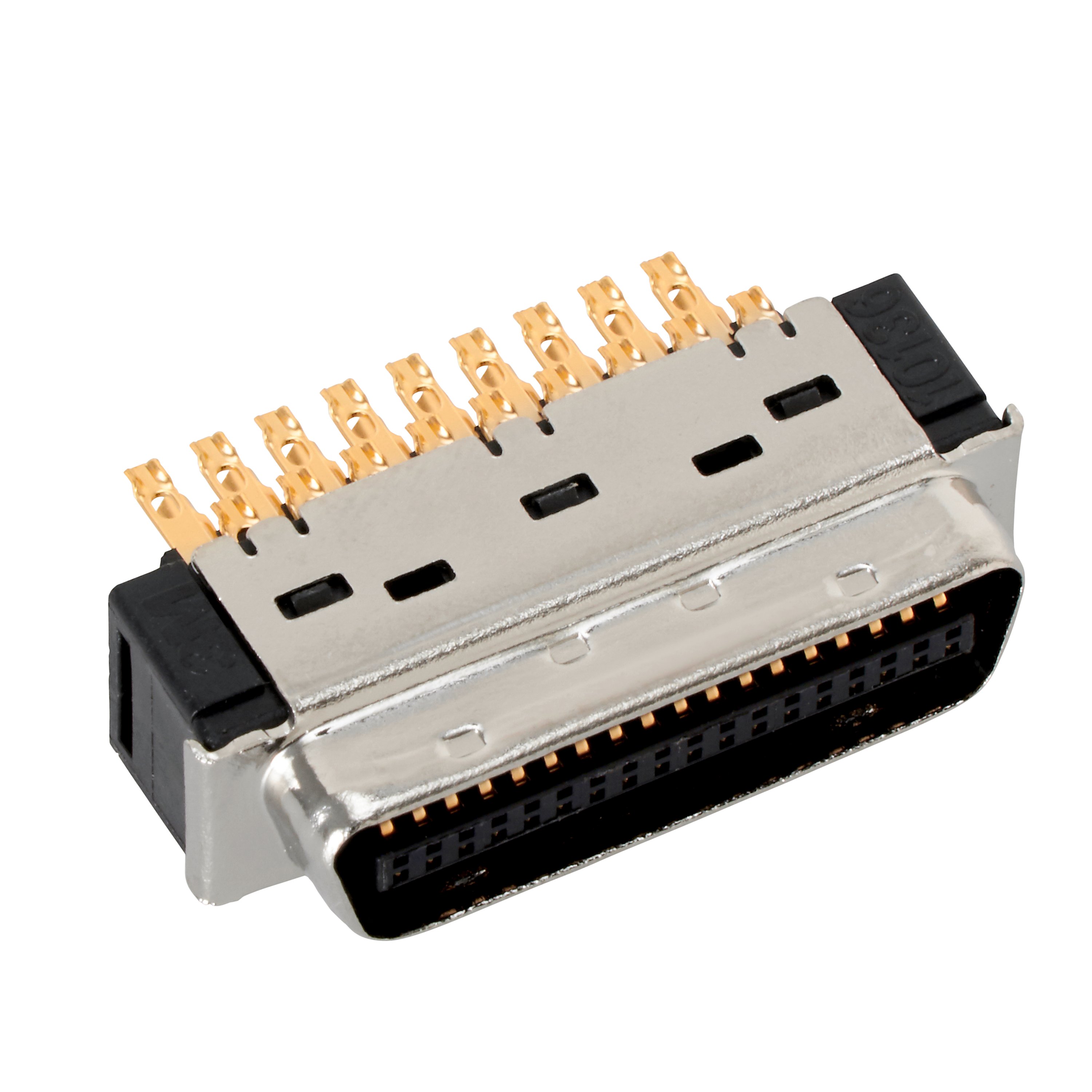3M 101 36 Way Wire Mount D-sub Connector Plug, 1.27 mm, 2.54 mm Pitch