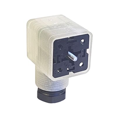 Hirschmann GDM 2+PE DIN 43650, Female DIN 43650 Connector with Indicator Light, 120 V Voltage