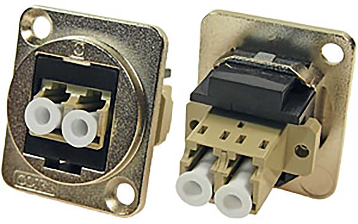 RS PRO, LC Multimode Duplex Fibre Optic Connector, 0.3dB Insertion Loss