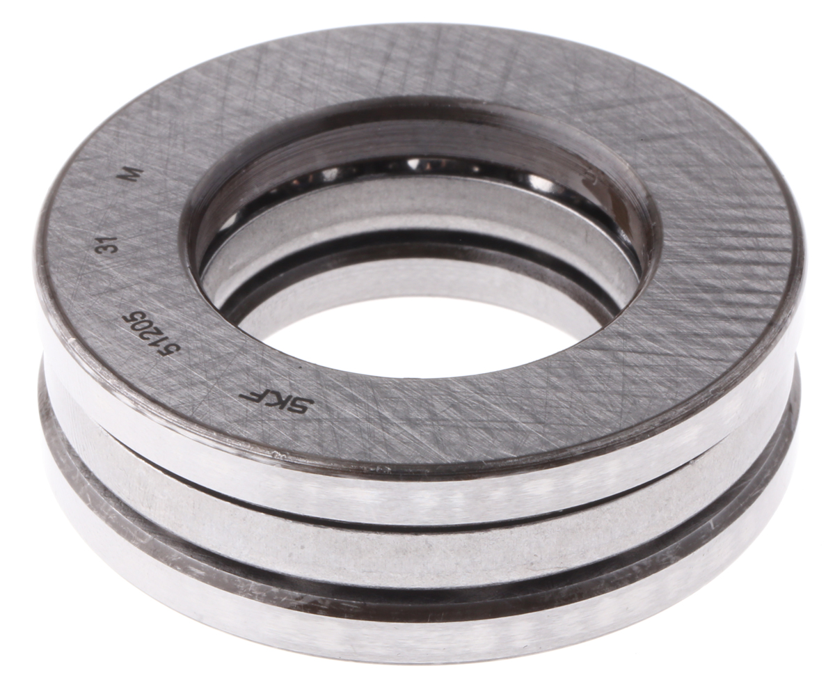 SKF 51205 1 Row Ball Bearing - 25 mm ID, 47 mm OD