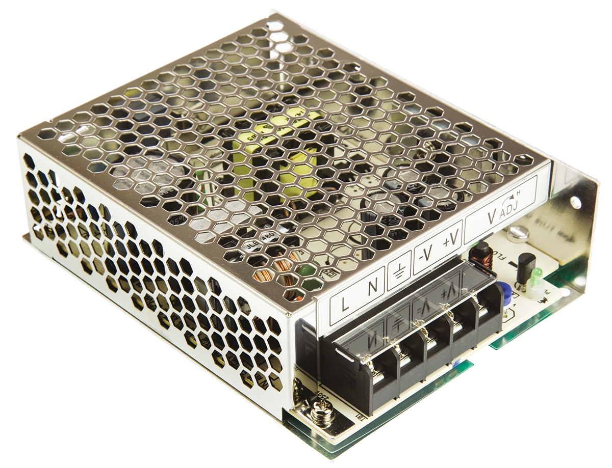 TDK-Lambda Switching Power Supply, LS75-15, 15V dc, 5A, 75W, 1 Output, 125 → 373 V dc, 88 → 264 V ac
