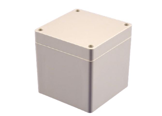 Hammond 1554 Series Polycarbonate Enclosure, IP68, 3.5 x 3.5 x 3.5in
