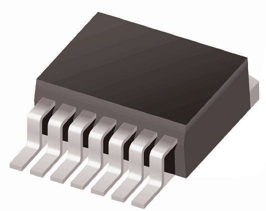 Texas Instruments LM2588S-ADJ/NOPB, Boost Converter, Step Up 5A Adjustable, 200 kHz 7-Pin, TO-263