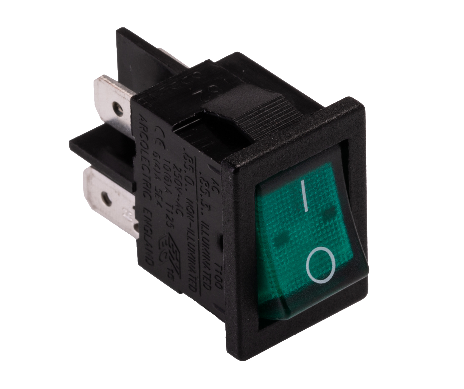 Bulgin Double Contact, On-Off Rocker Switch Panel Mount
