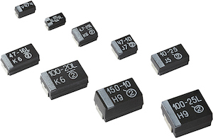 Vishay 22μF Tantalum Capacitor 20V dc