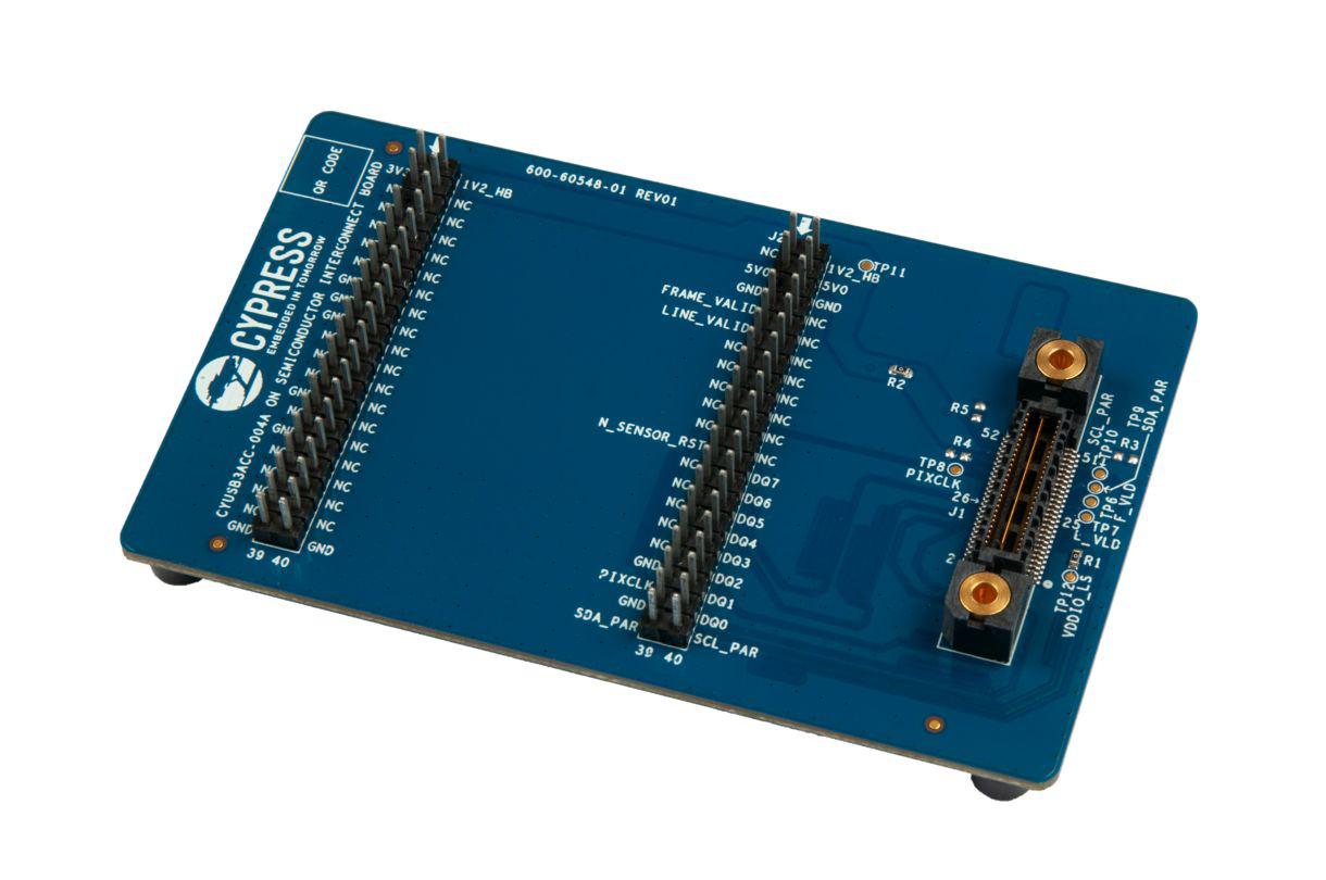 Infineon CYUSB3ACC-004A Evaluation Kit for use with On Semiconductor Image Sensor Board