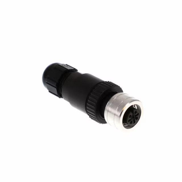 Brad from Molex Circular Connector, 4 Contacts, Cable, M12 Connector, Socket, Female, IP69K, Ultra-Lock Series