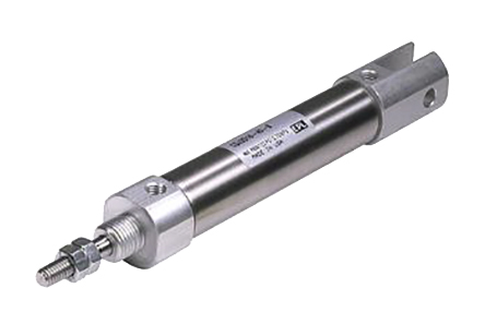 SMC 100 mm Pneumatic Piston Rod Cylinder - CDJ2 Series, Double Acting Acting