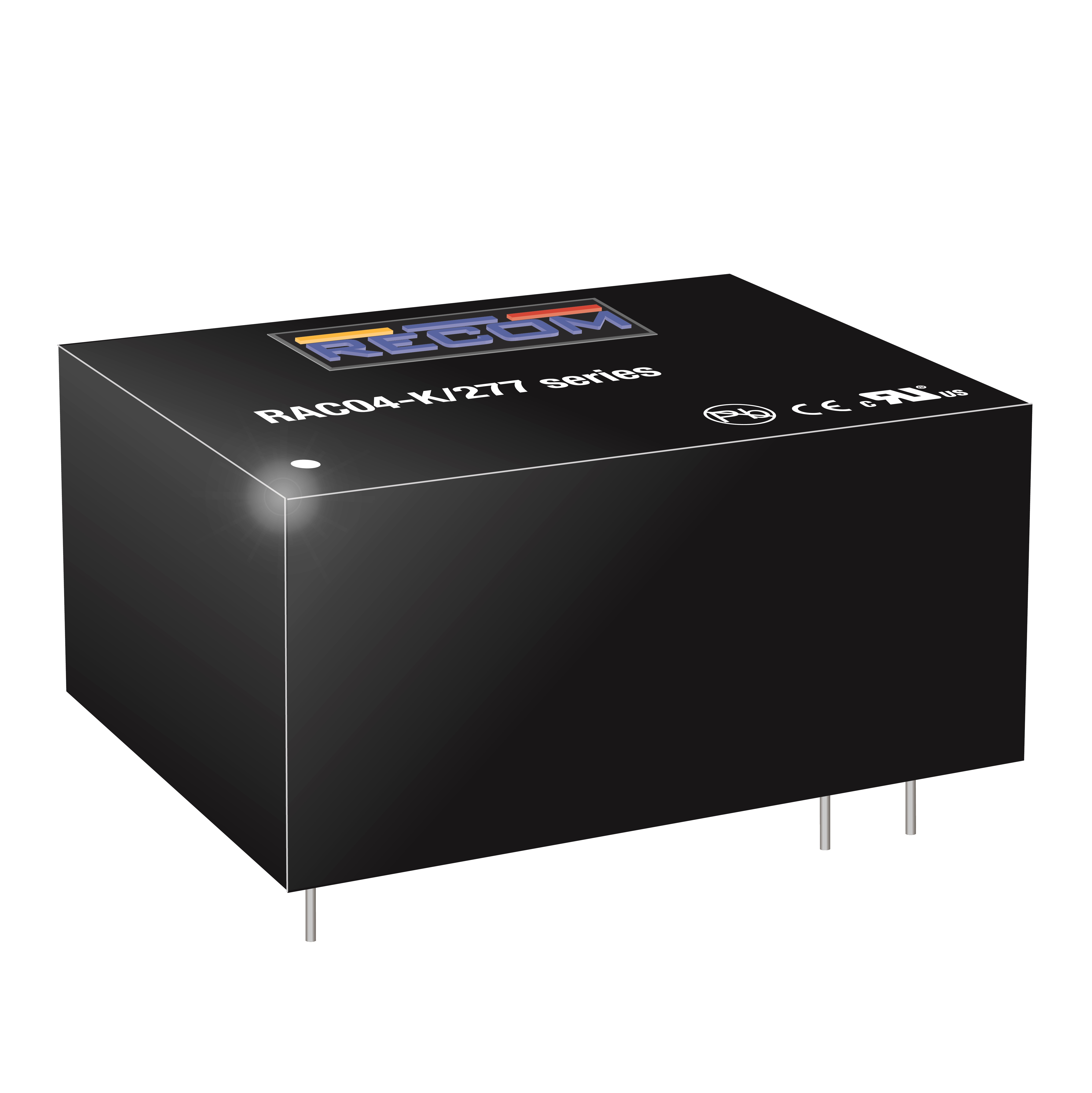 Recom, AC/DC Converter 1.2 A, 3.3 V, 3.3 V 6-Pin RAC04-3.3SK/277