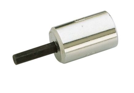 SAM 1/4 in Drive Bit Socket, Hex Bit, 4mm, 31 mm Overall Length