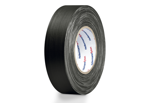 HellermannTyton HellermannTyton Black Cotton Cloth Tape, 19mm x 50m