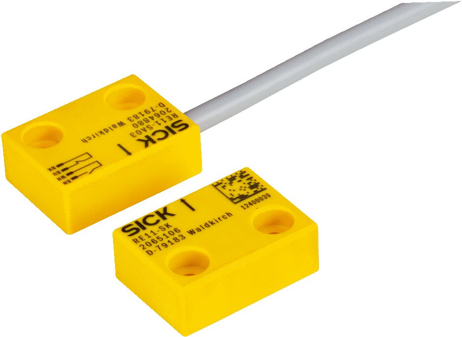 SICK RE11 Safety Interlock Switch, 1NC/1NO, Magnet, Vistal