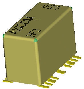 TE Connectivity Surface Mount High Frequency Relay, 4.5V dc Coil, SPDT