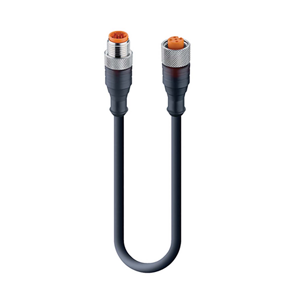 Lumberg Automation Male 5 way M12 to Female 5 way M12 Sensor Actuator Cable