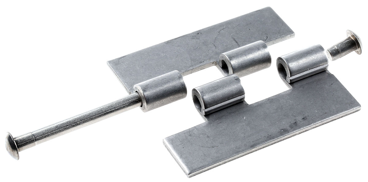 Pinet Stainless Steel Butt Hinge, 80mm x 30mm x 3mm