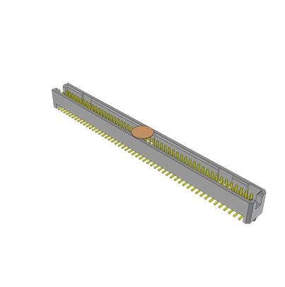 Samtec TFML Series Vertical Through Hole, Surface PCB Header, 100 Contact(s), 1.27 mm Pitch, 2 Row, Shrouded