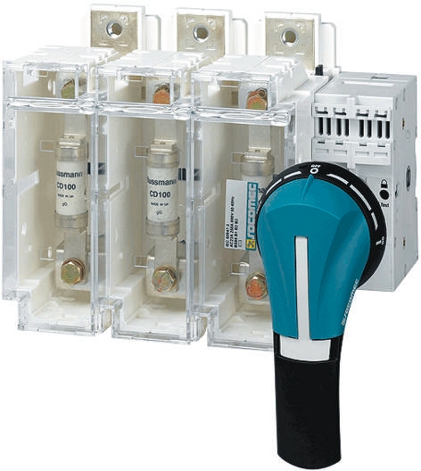 Socomec Fuse Switch Disconnector, 3 Pole, 160A Max Current, 10A Fuse Current