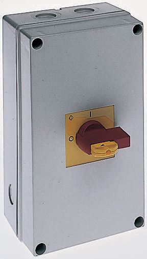 Kraus & Naimer 6P Pole Isolator Switch - 32A Maximum Current, 11kW Power Rating, IP65