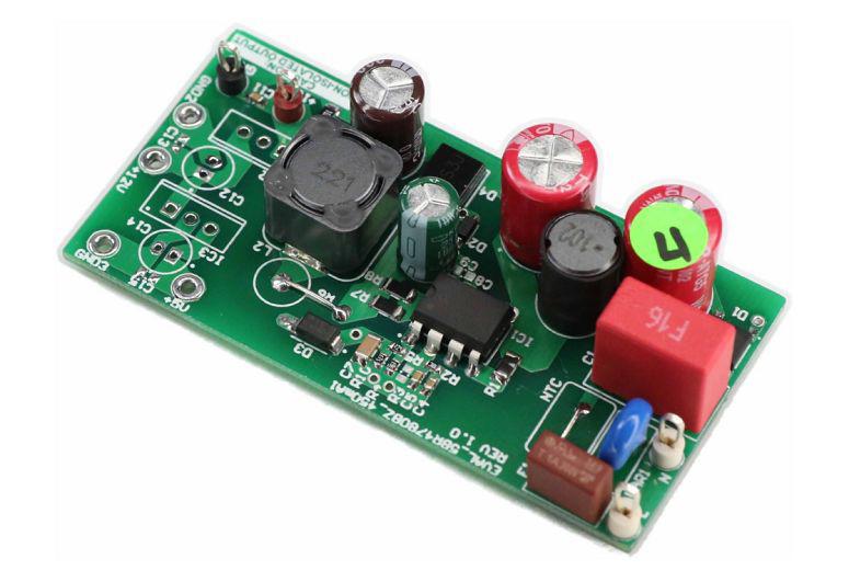 Infineon EVAL_5BR4780BZ_450MA1 Buck Converter for CoolSET ICE5BR4780BZ for Auxiliary Power Supplies, Industrial drives