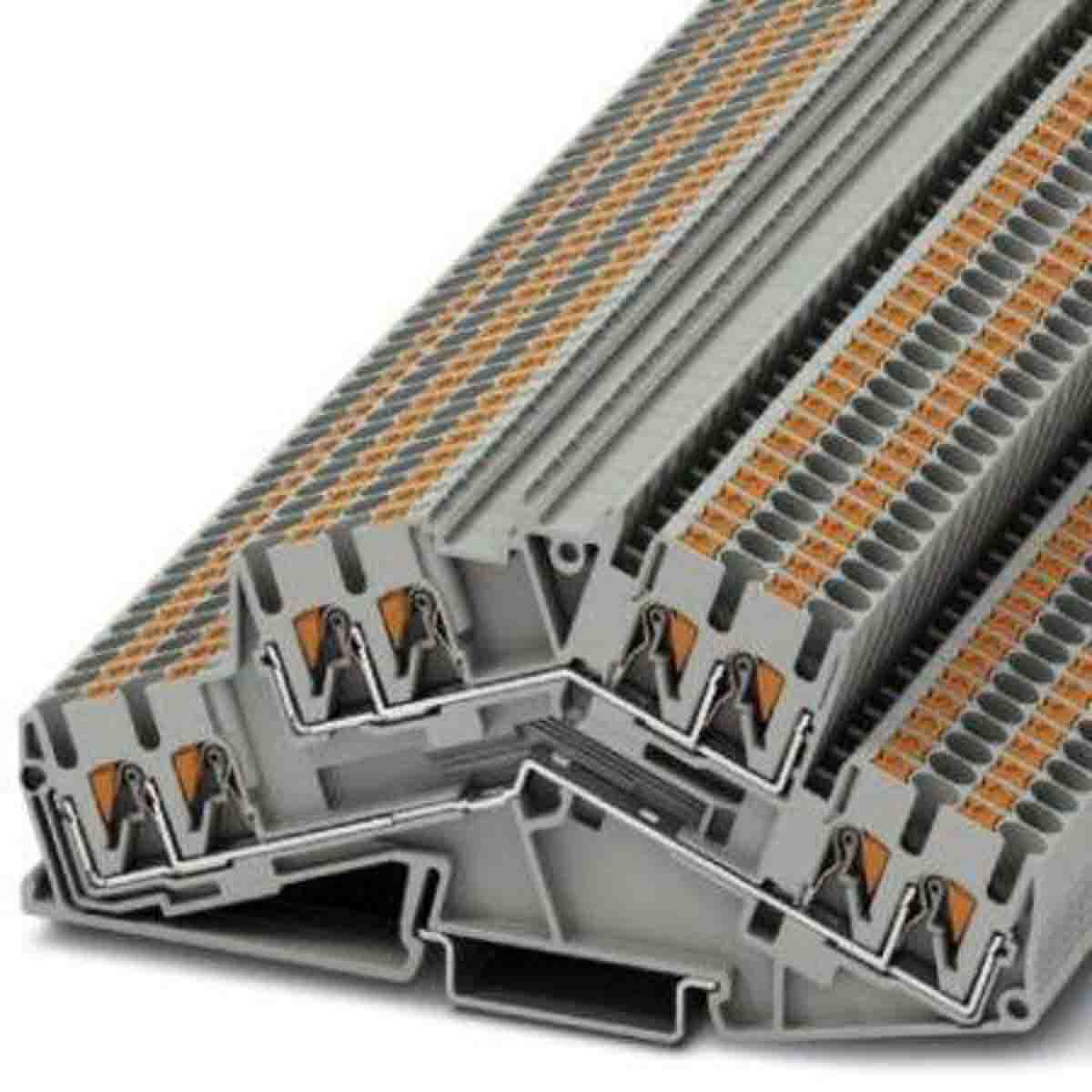 Phoenix Contact 3210609 PTTBS Series Grey, 0.14 → 4mm², Push In Termination