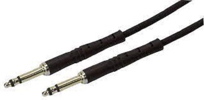 Re-An Products Bantam (TT) to Bantam (TT) Aux Cable, 24in NRA-TT 2FT-BLACK