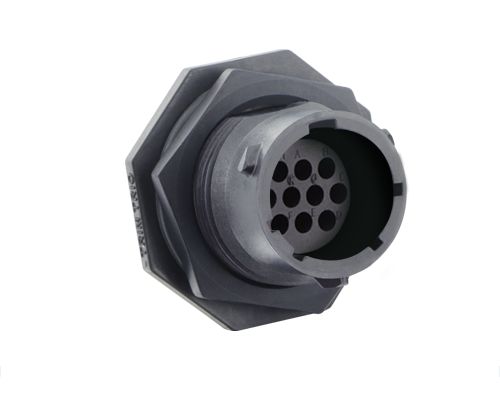Souriau Sunbank by Eaton Circular Connector, 10 Contacts, Cable, Standard Connector, Socket, Male, IP68, IP69K, UTSX