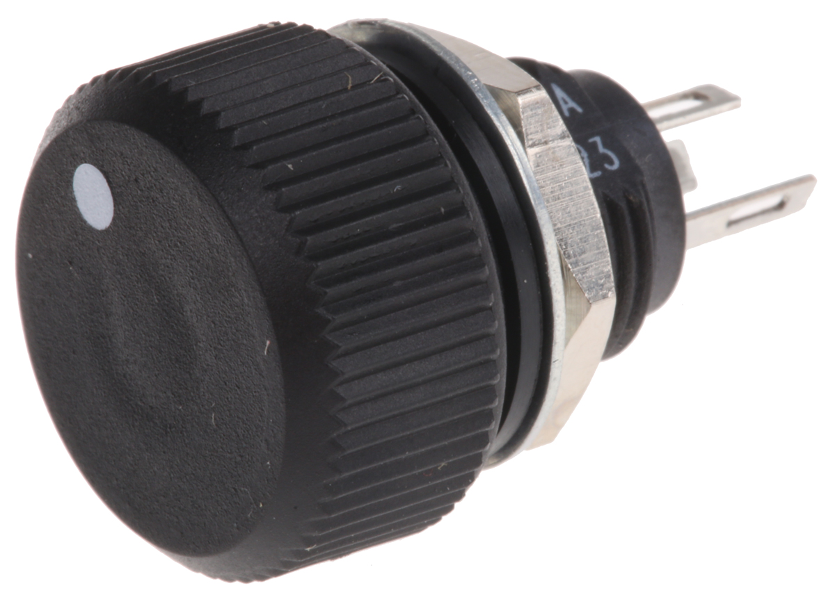 Vishay P16 100Ω Rotary Potentiometer 1-Gang Panel Mount, P16NP101MAB15