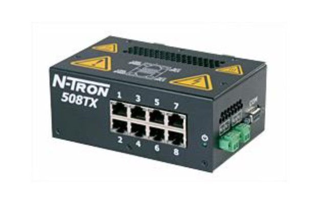 N-Tron TX Series DIN Rail Mount Ethernet Switch, 8 RJ45 Ports, 10/100Mbit/s Transmission, 10 → 30V dc