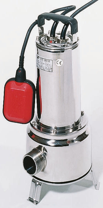 W Robinson And Sons 230 V 1.2 bar Straight Coupling Submersible Submersible Water Pump, 400L/min