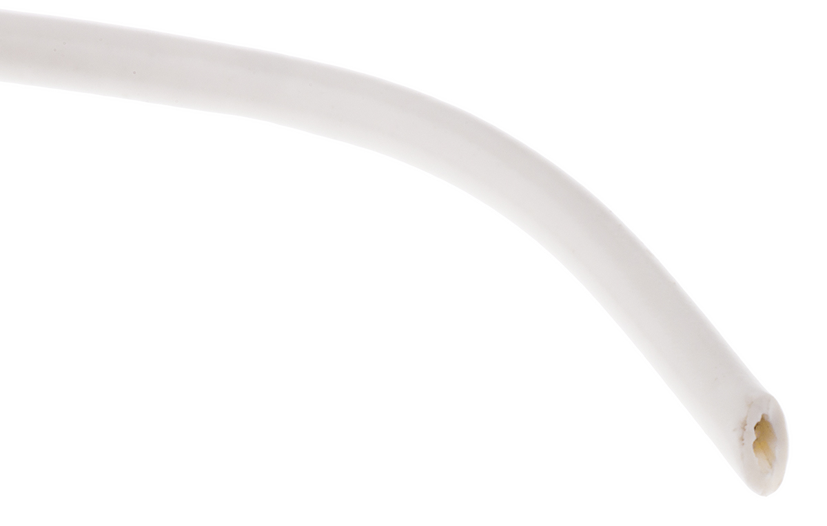 Alpha Wire Hook-up Wire PVC Series White 0.35 mm² Harsh Environment Wire, 22 AWG, 7/0.25 mm, 30m, PVC Insulation, 3051