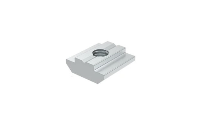 RS PRO M8 Sliding Block, Connecting Component, Strut Profile 30 mm, Groove Size 8mm, Round Tube Size M8