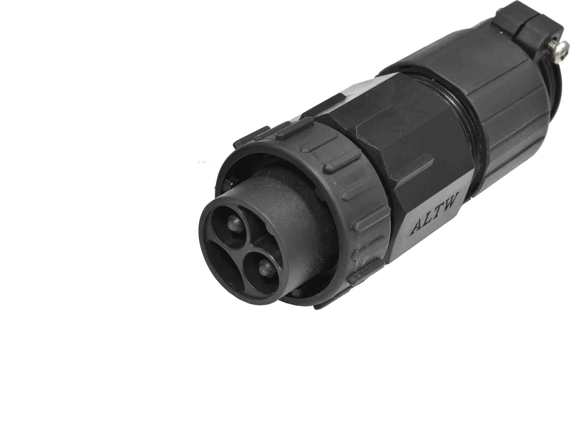 Amphenol Industrial Circular Connector, 4 Contacts, Free Hanging, Standard Connector, Socket, Female, IP67, PWMU Series