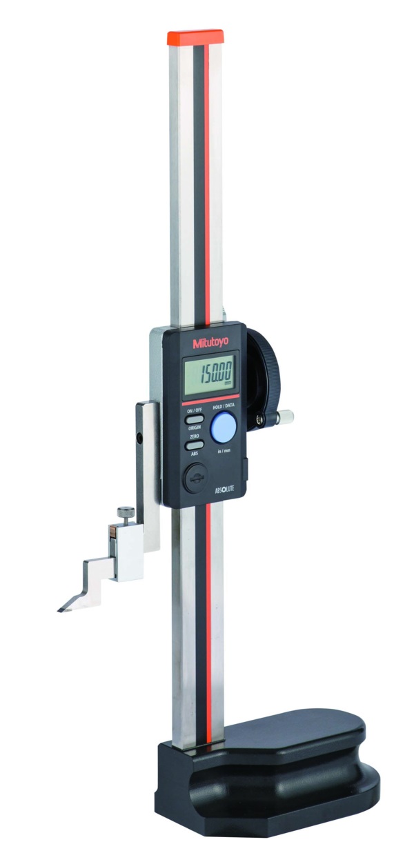 Mitutoyo Digital Height Gauge, max. measurement 305 mm, 12in