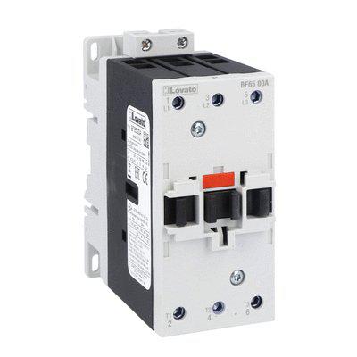 Lovato BF65 Contactor, 220 V ac Coil, 3-Pole, 65 A, 45 kW, 690 V