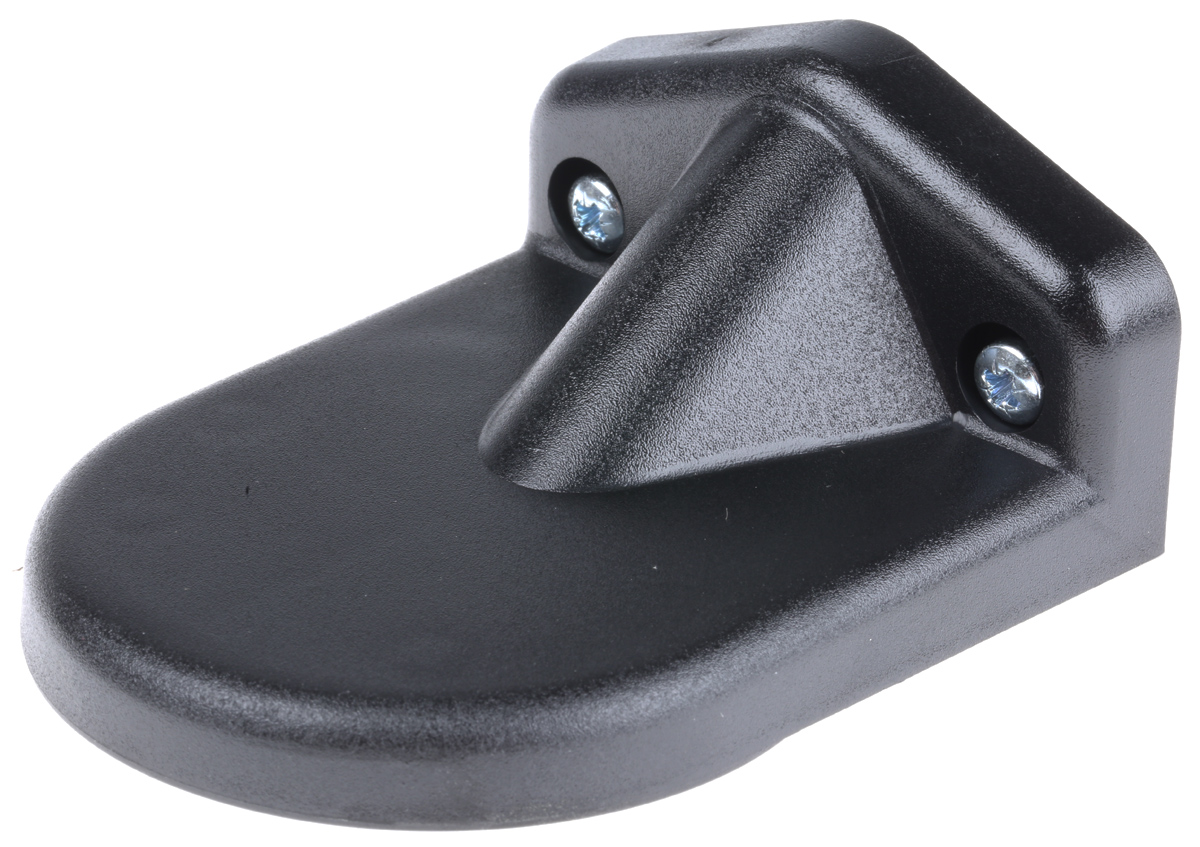 Werma Black Wall Bracket for use with 826, 827, 829, 885 Beacons