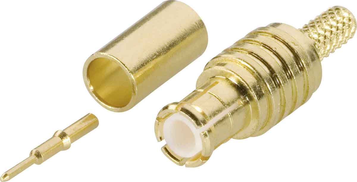 Amphenol RF MCX Connector, 50Ω