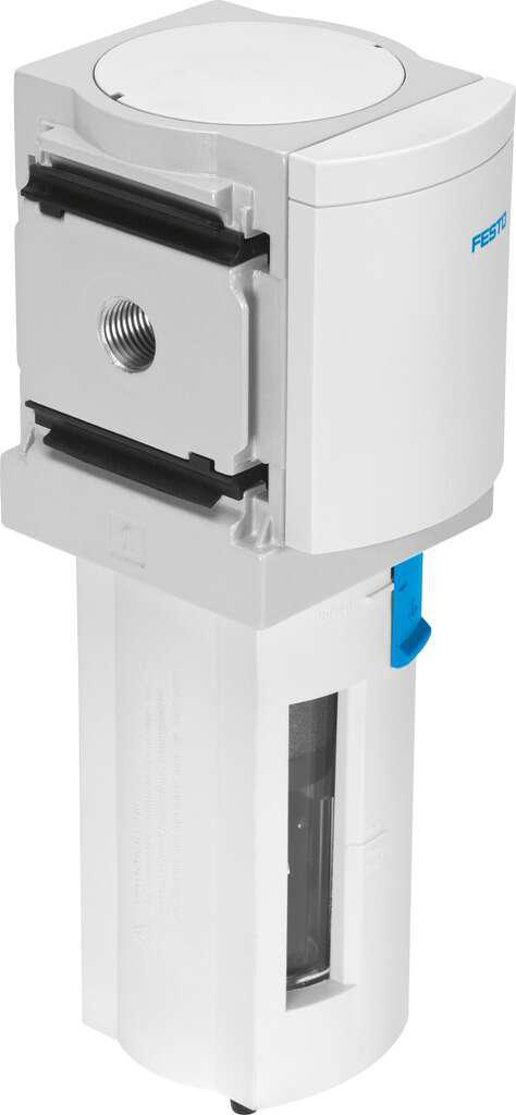 Festo MS series 0.01μm G 1/2 0bar to 20 bar Pneumatic Filter 900L/min max with Manual drain