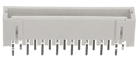 TE Connectivity AMP Mini CT Series Straight Through Hole PCB Header, 16 Contact(s), 1.5 mm Pitch, 1 Row, Shrouded