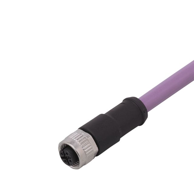 ifm electronic Female 1 way M12 to Unterminated Actuator/Sensor Cable, 5 m