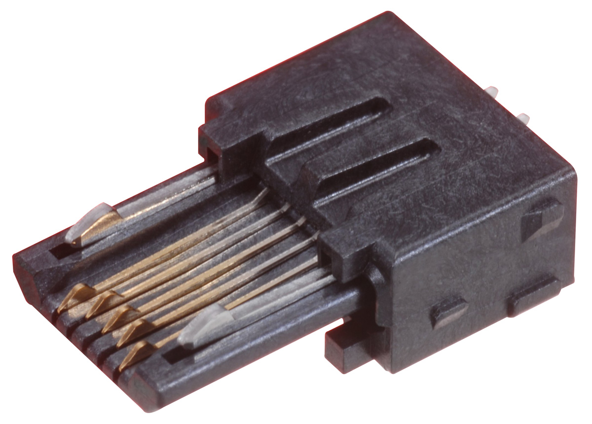 Hirose Straight, Through Hole, Plug Type B 2.0 USB Connector