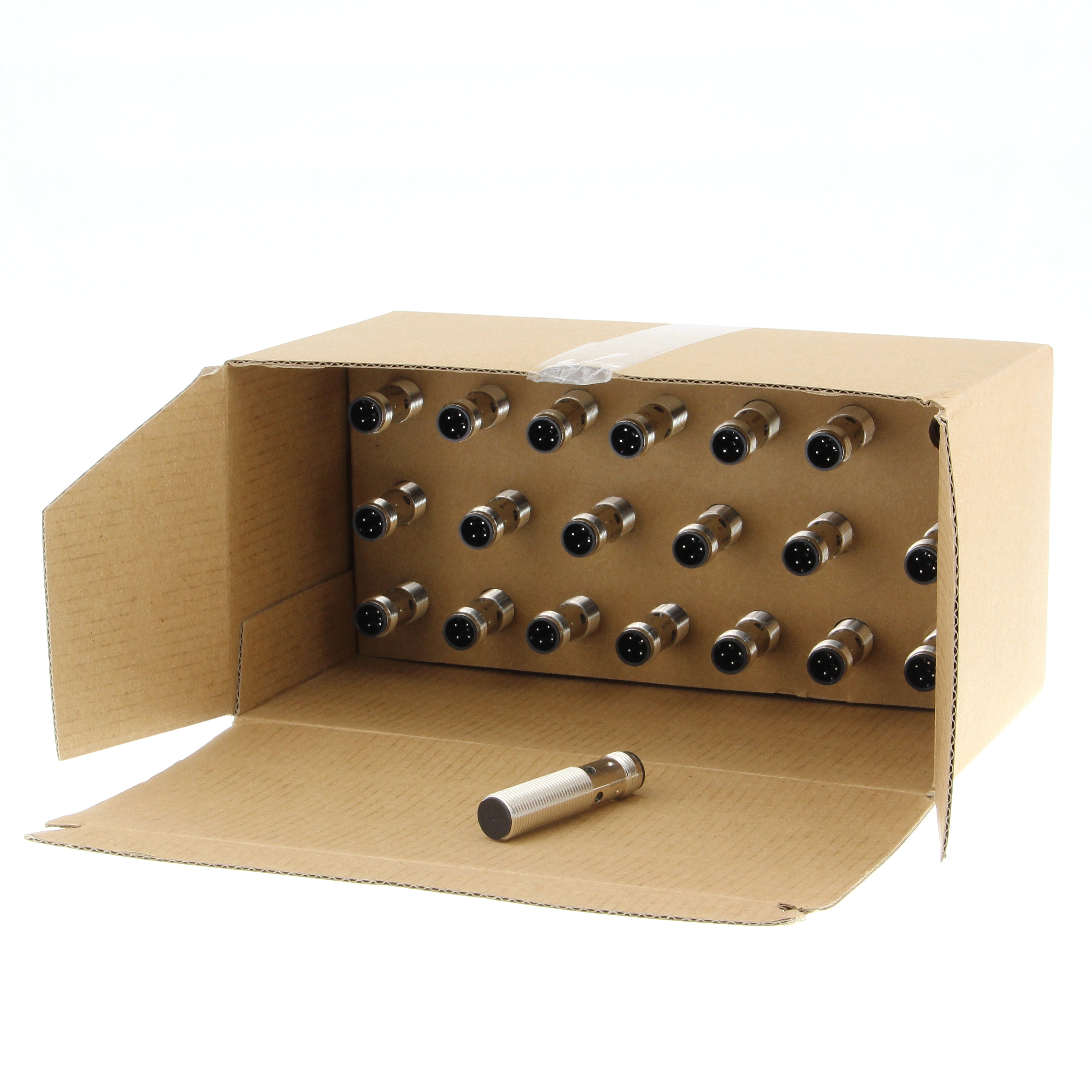 Omron Inductive Threaded Barrel Proximity Sensor, M12, 4 mm Detection, PNP NO, 10 → 30 V dc